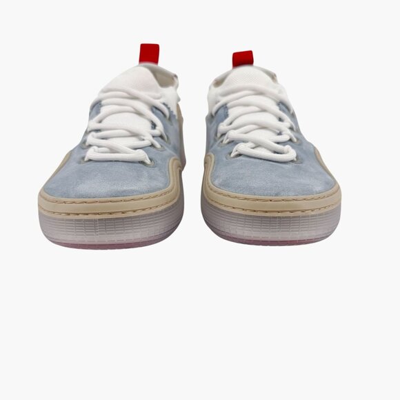Christian Louboutin Arpoador Blue Drawstring Sneaker Size 39.5 US 9.5 Women's 07 - Picture 7 of 15